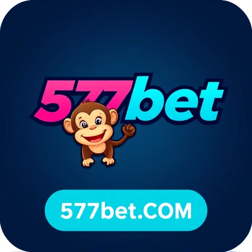 Imagem promocional da 577bet mostrando a plataforma de cassino online, interface de jogos e vantagens exclusivas